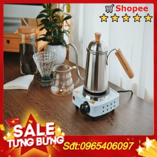 Bếp Điện Mini 500W Pha Cafe, Trà Loại Đẹp . [shop yêu khách <3]
