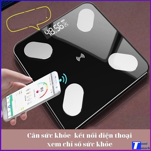 Cân Điện Tử Sức Khỏe Thông Minh 𝑲𝒆̂́𝒕 𝑵𝒐̂́𝒊 Đ𝒊𝒆̣̂𝒏 𝑻𝒉𝒐𝒂̣𝒊  Đo Chỉ Số Sức Khỏe Kiểm Soát Ăn Uống, Hoạt Động Thể Thao