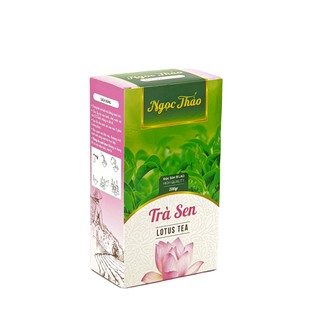 Hộp Trà Sen Ngọc Thảo Đà Lạt 200g đồ uống thanh nhiệt ngăn ngừa béo phì