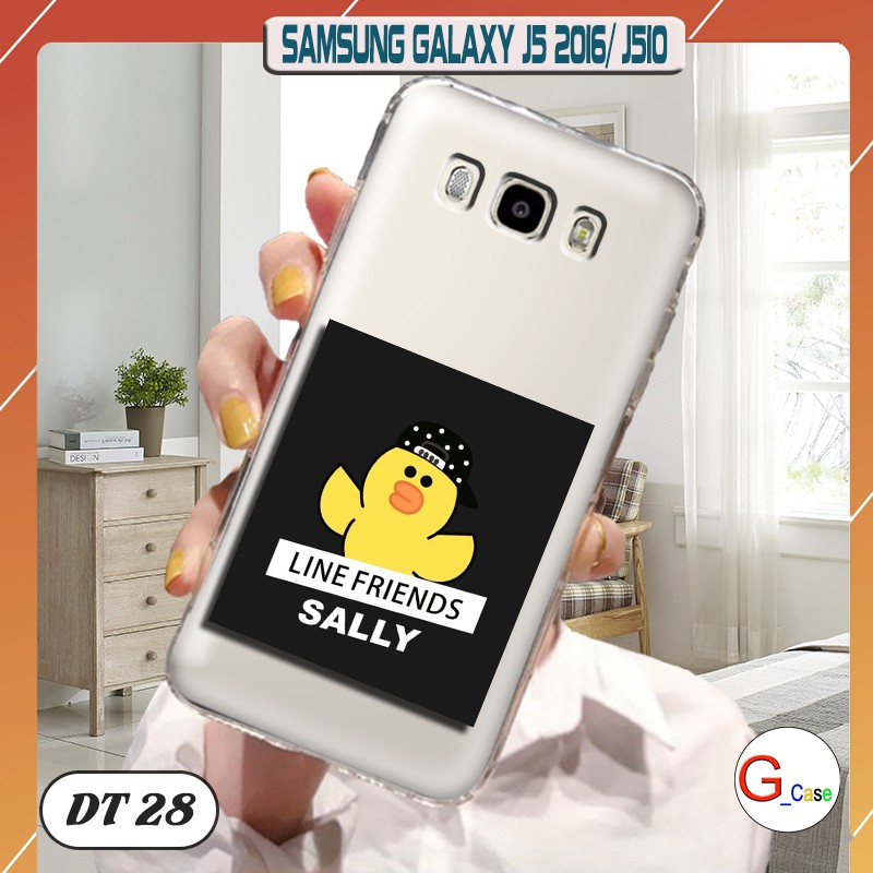 Ốp lưng SAMSUNG GALAXY J5 2016/ J510 dẻo trong in hình