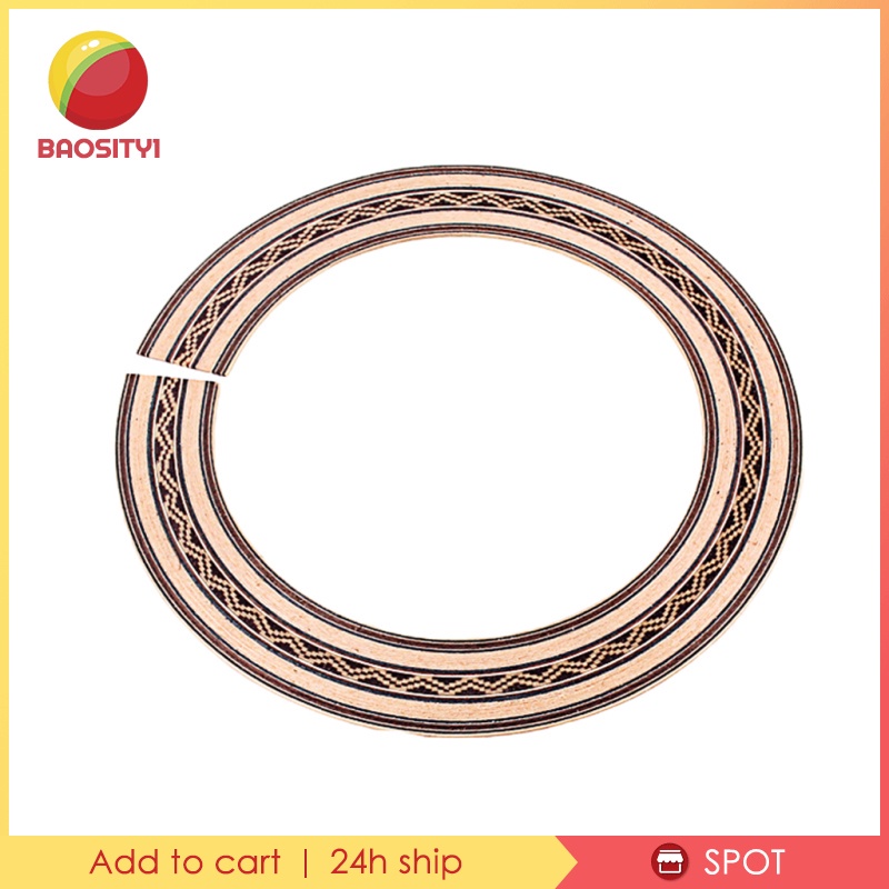 Phụ Kiện Lỗ Thoát Âm Thanh Thay Thế Bằng Gỗ 90mm Cho Đàn Guitar Acoustic Baosity1