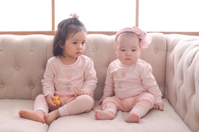 Bộ dài vải mỏng Momma baby