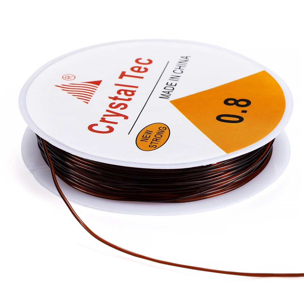 Cuộn dây ST.KUNKKA đường kính 2.5m đường kính 0.8mm co giãn nhiều màu sắc dùng làm trang sức thủ công