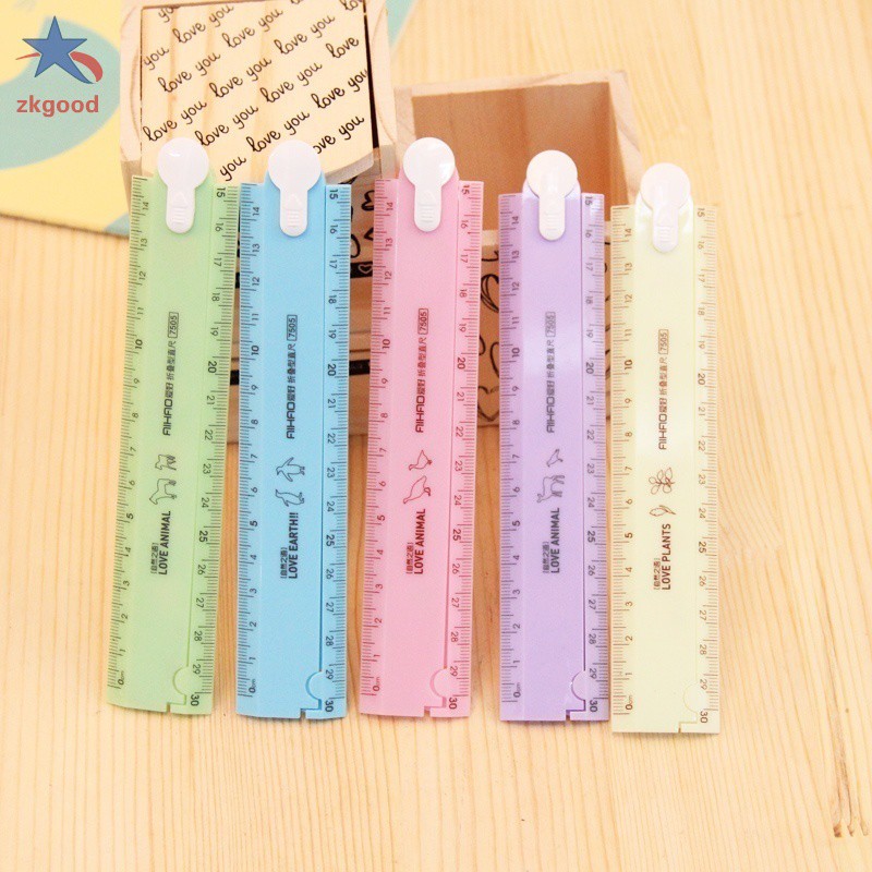 Thước Nhựa 30cm Dễ Thương Cho Học Sinh