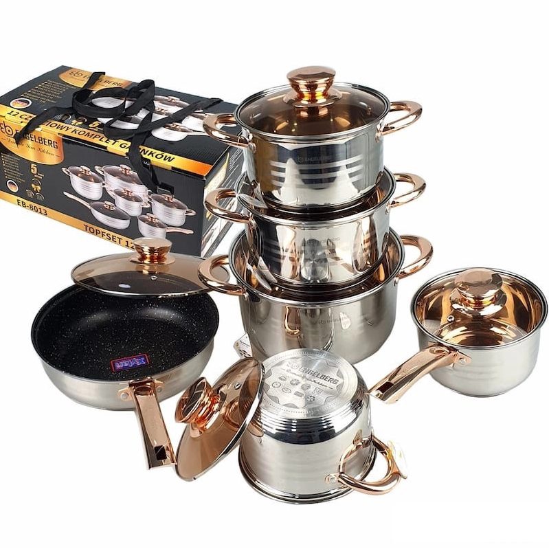 BỘ NỒI ANGELBERG Đức 6 món EB-8013