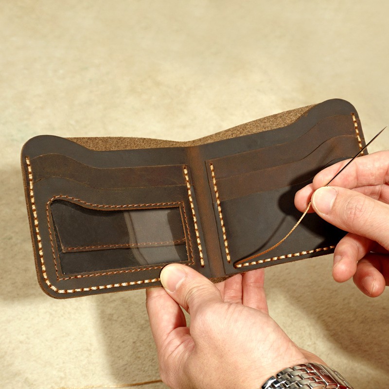 Ví da bò cao cấp hàng Handmade cao cấp (cắt may thủ công)