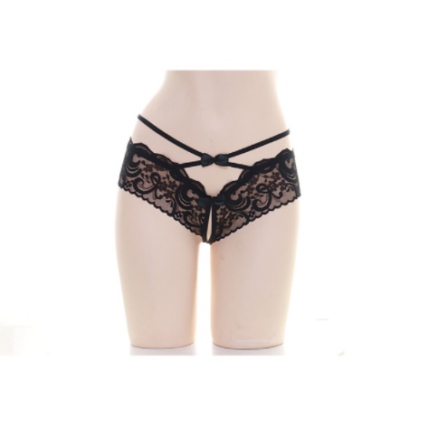 Quần lót nữ lọt khe chất ren phối đáy cotton cao cấp sexy | BigBuy360 - bigbuy360.vn