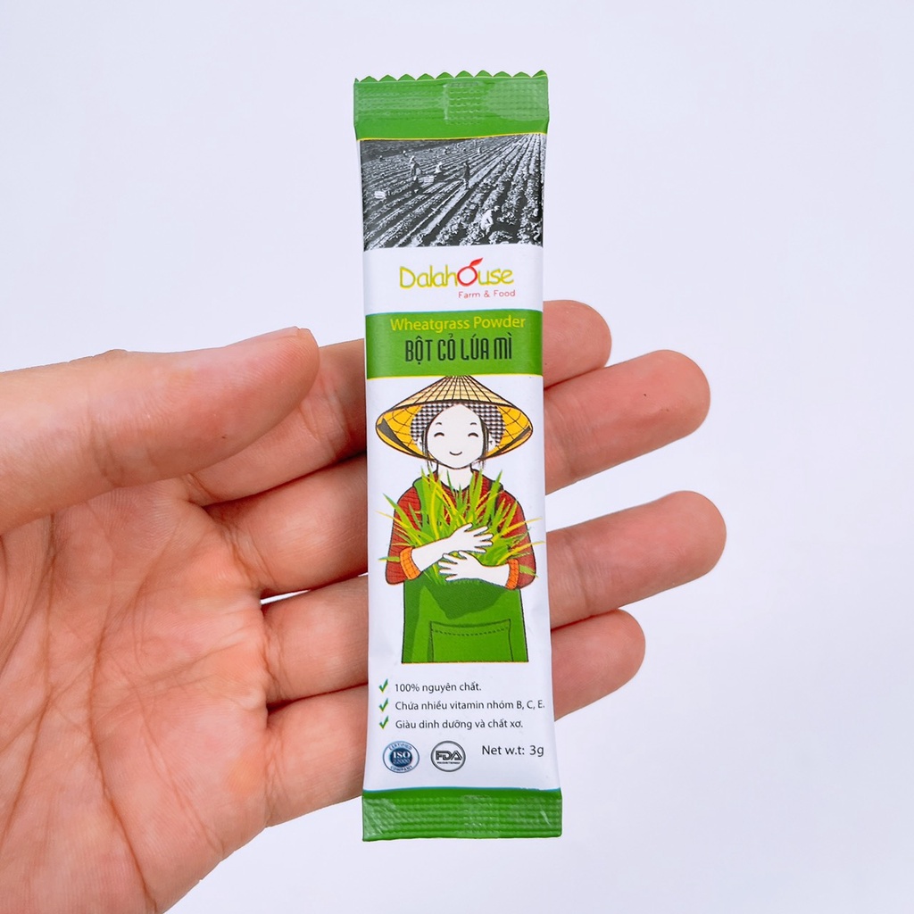 Bột rau củ sấy lạnh hữu cơ cho bé ăn dặm Dalathouse gói 3gr Goodbabyvn