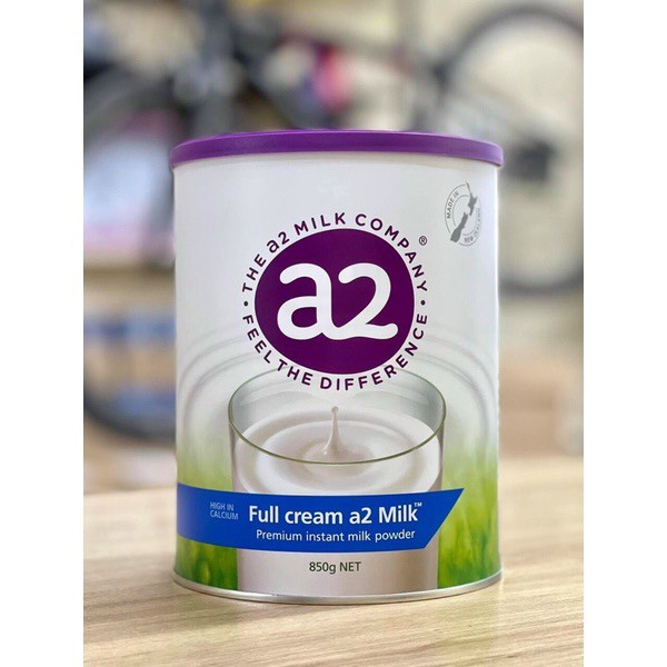 Sữa tươi nguyên kem dạng bột A2- mẫu mới DATE xa 2022