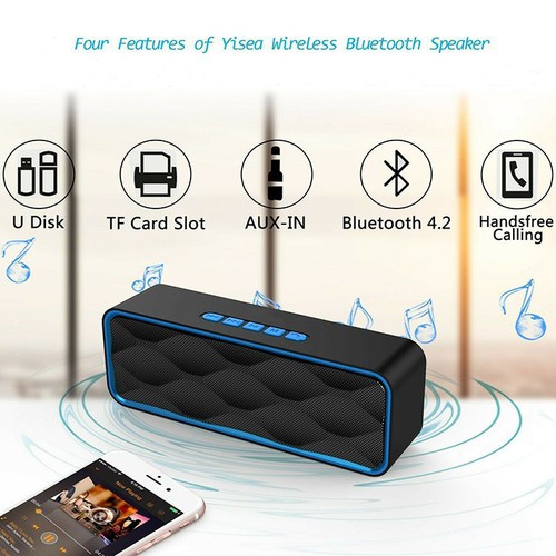 Loa bluetooth SC211 💕 Loa bluetooth A2DP hỗ trợ thẻ nhớ, FM âm thanh sống động