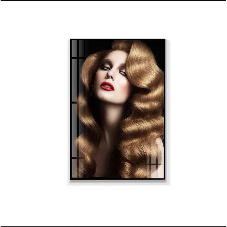 Tranh Tiệm Tóc Treo Tường Tráng gương Phòng Khách/ Ngủ/ Phòng ăn/ Nhà Hàng Khách Sạn Salon