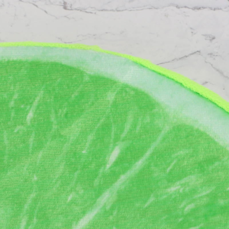 Gối Đệm Tròn Mềm Mại Hình Trái Cam / Trái Cây Dễ Thương