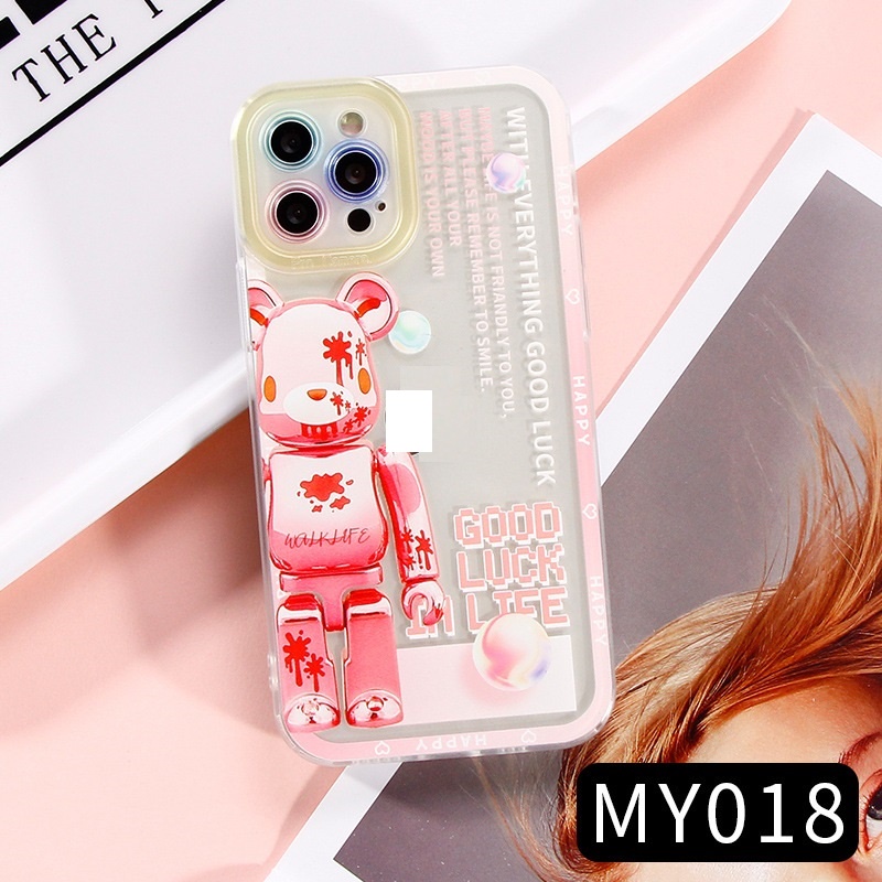 [XẢ HÀNG] Ốp lưng iphone Gấu GOODLUCK  ip 7,8,plus/X,XS/XSMAX/11/11,pro,max/12.pro,max/13.pro,max