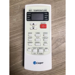 Remote máy lạnh Casper YKR-H/102E - Điều khiển điều hoà Casper YKR-H/102E