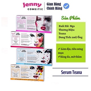 Serum teana super peptides các loại _ có serum teana_mụn chỉ là chuyện nhỏ