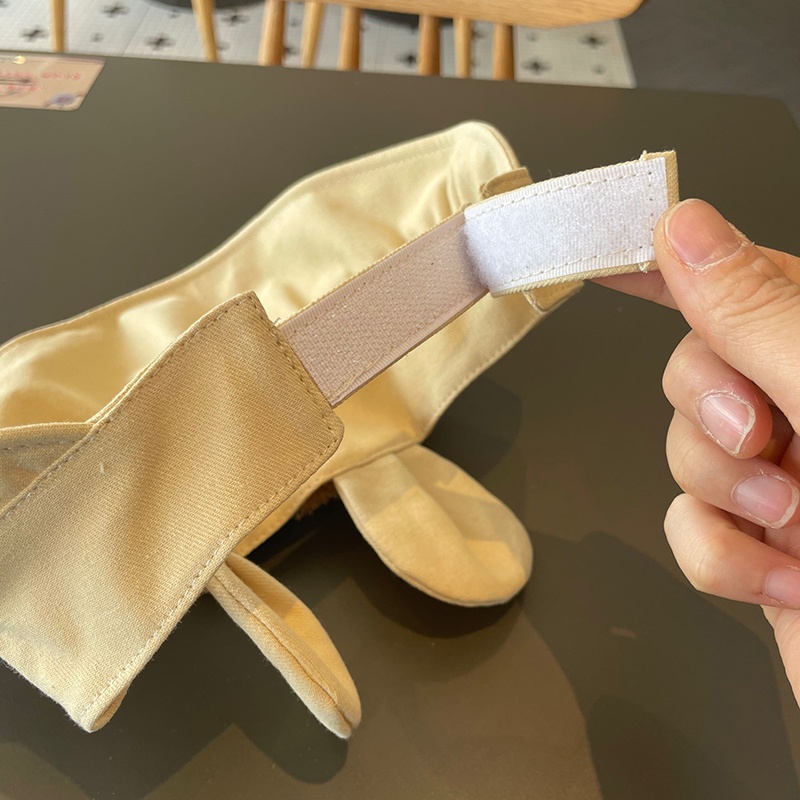 Mũ che nắng hở chóp bằng cotton mềm mại họa tiết gấu hoạt hình có tai dễ điều chỉnh thời trang mùa hè dành cho trẻ em