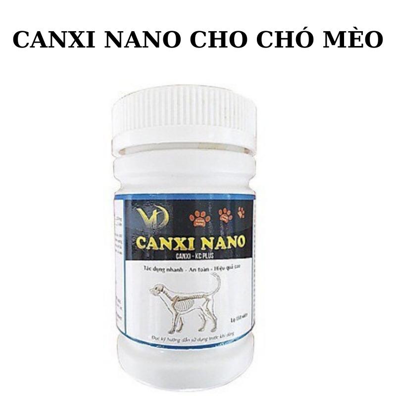 Canxi nano cho chó mèo thú cưng hộp 150 viên-alopetstore