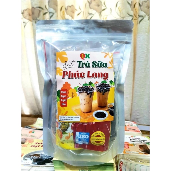 Trà sữa phúc Long  nấu  khoảng  3-5 lít