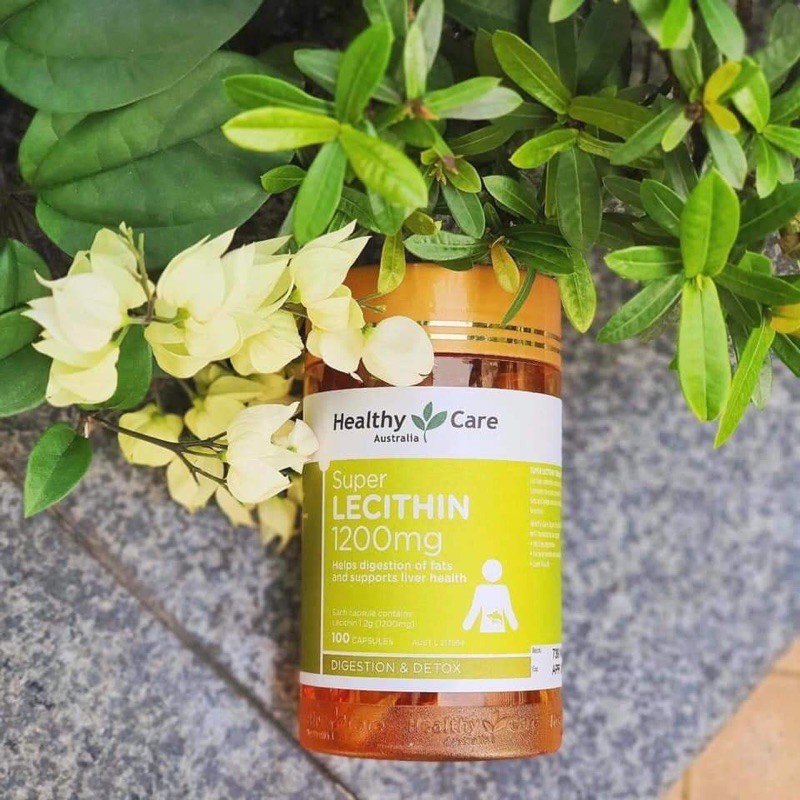 🍀☘️[HSD 07/2025] Mầm đậu nành Úc Healthy Care Super lecithin 1200mg của ÚC 100 viên☘️🍀