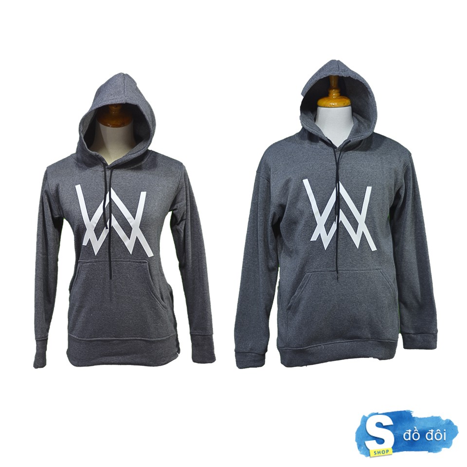 Áo khoác nỉ đôi màu xám ALAN WALKER