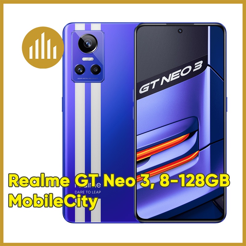 Điện thoại Realme GT Neo 3 8/128GB Sạc nhanh 80W - BH 12 tháng - MobileCity
