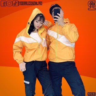 Áo Khoác Nam Nữ Dù 2 Lớp Cao Cấp Chất Siêu Đẹp Bomber Jackets Gió Nam Nữ N.l.K.E VÀNG - AK2202