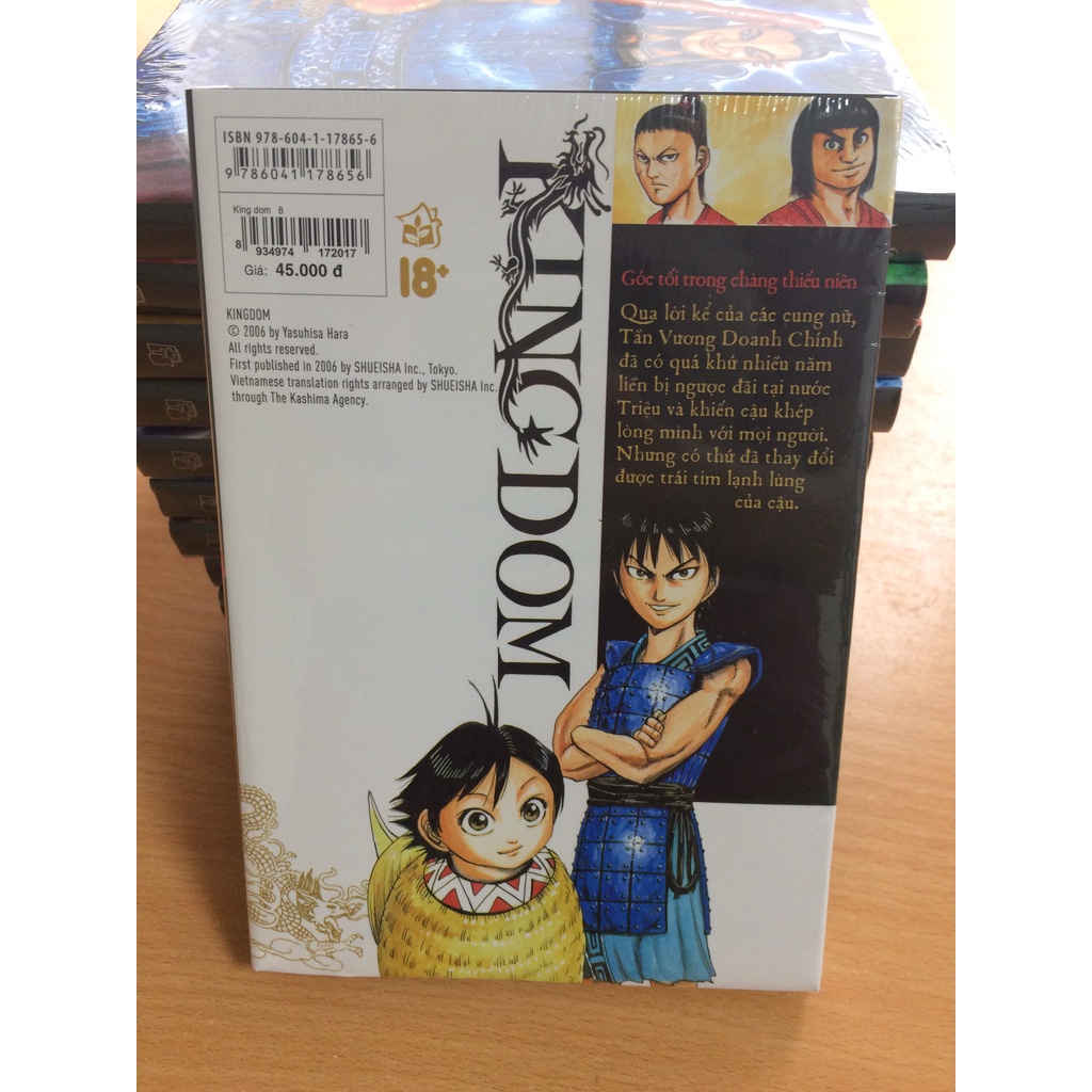 Sách- KINGDOM - Tập 8