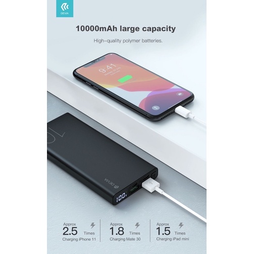 Pin dự phòng Devia Extreme smart PD 10000mAh