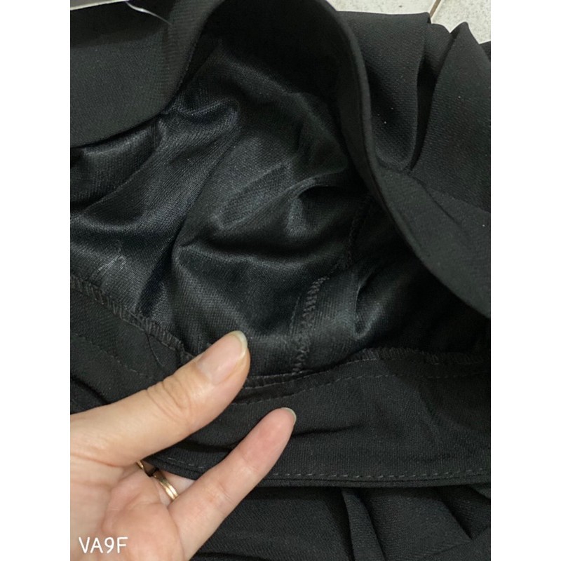 ❌FREESHIP❌ Chân váy xếp ly gấu ren có lót quần bên trong _ảnh thật