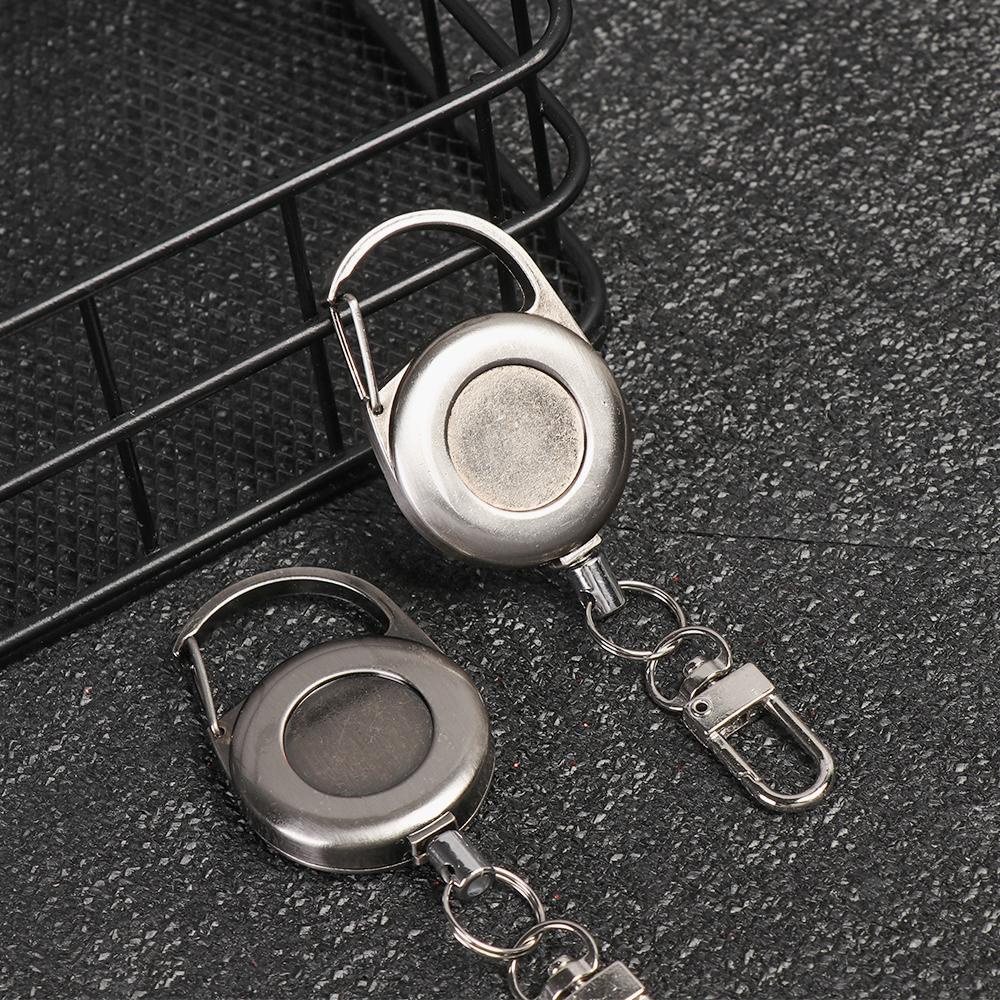 EBINLANDS 1 / 2 / 4 Móc Khóa Bằng Thép Không Gỉ Có Thể Thu Gọn