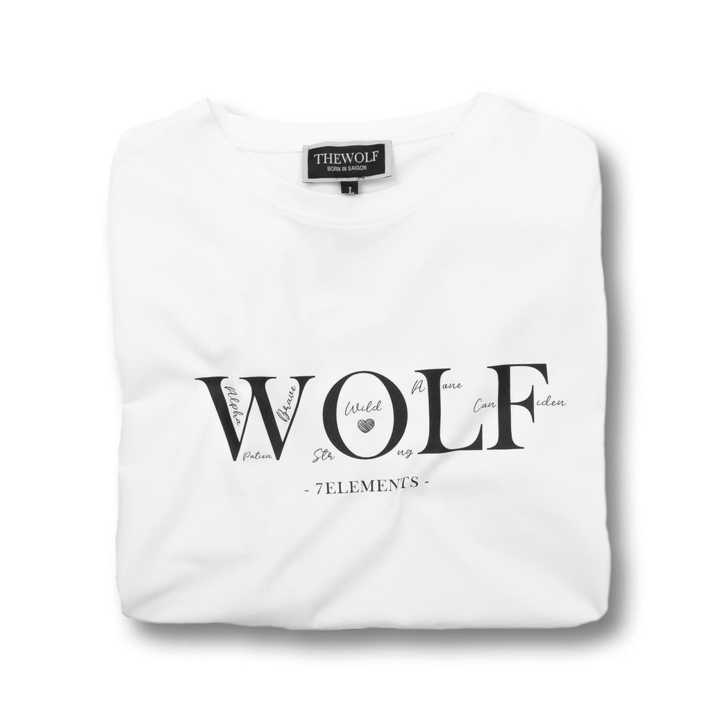 Áo thun The Wolf Seven Elements Tee - Trắng