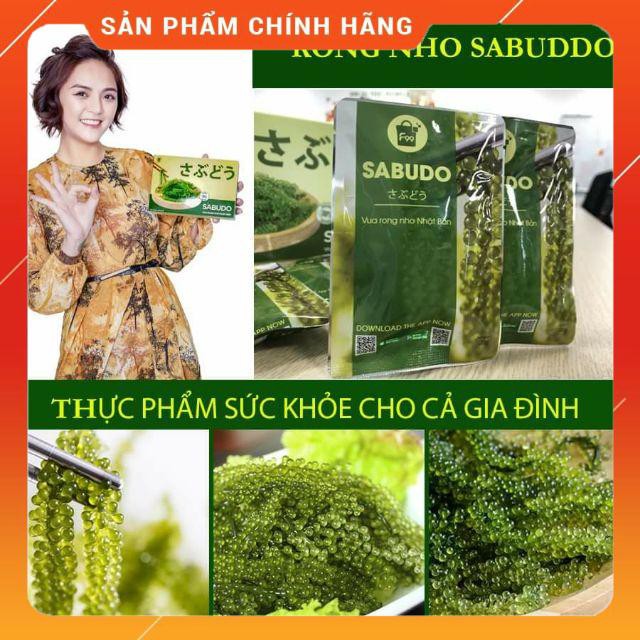 RONG NHO SABUDO (1 GÓI 20G NỞ RA 100G) Tặng kèm sốt mè rang