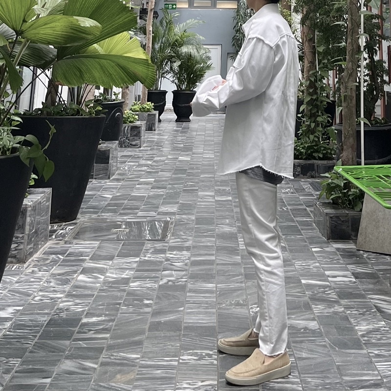 QUẦN SKINNY JEANS TRẮNG- SKINNY JEANS'S KN