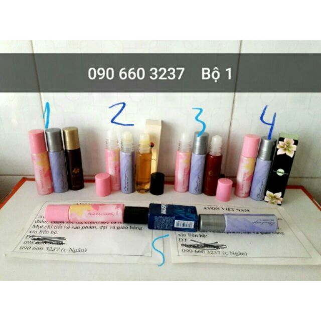 Combo 3 nước hoa Avon bỏ túi dạng lăn