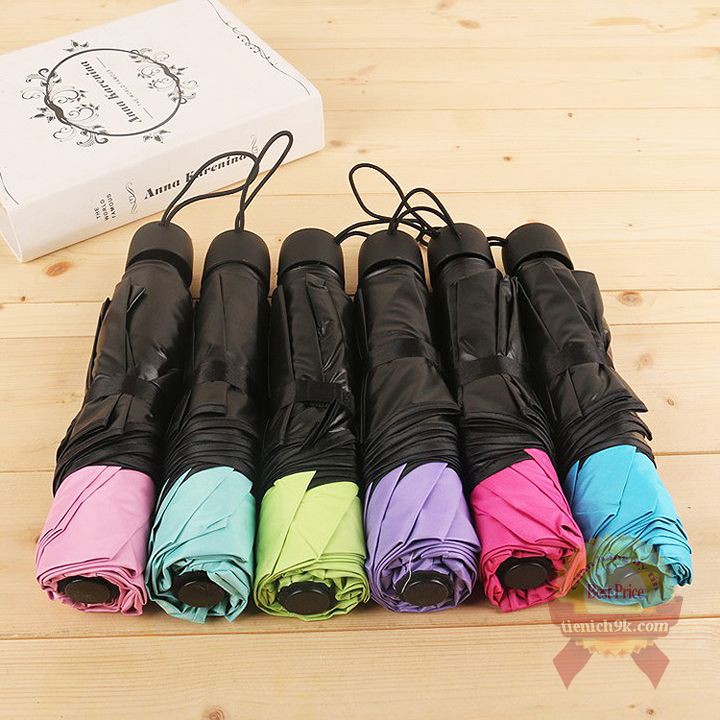 Ô dù đổi màu gặp nước nở hoa chống nắng tia UV 3 lớp phủ nano không thấm nước đặc biệt