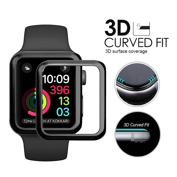 Kính Cường Lực Apple Watch Full Màn Cao Cấp Series 1/2/3/4/5/SE/6 Full Size 38/40/4142/44/45MM