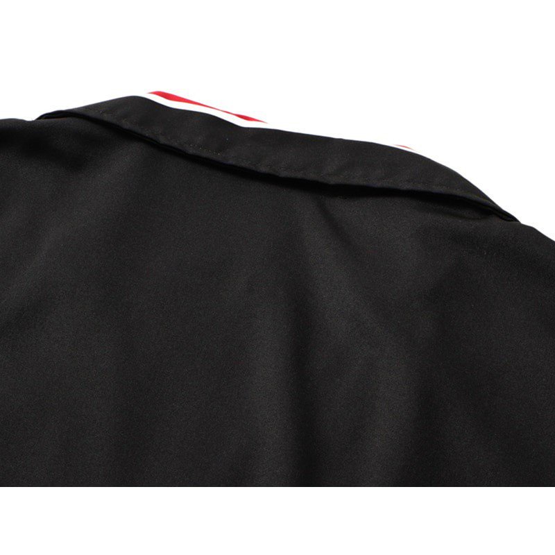 Áo Thun Polo Dáng Rộng Màu Đen In Hình Cô Gái Hiện Đại Phong Cách Retro Thời Trang Mùa Hè Cho Nam 2021 9ieB