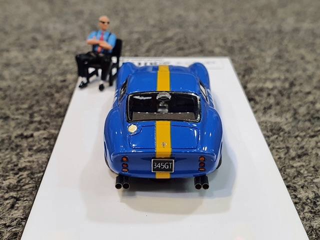 Xe Mô Hình Ferrari 250GTO Limited + Figure 1:64 ( Xanh Dương #112 )