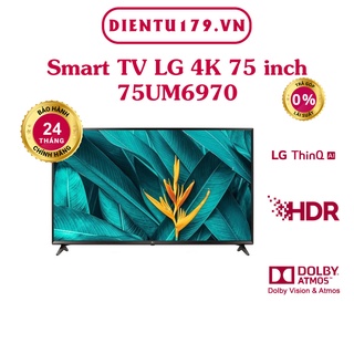 Smart TV LG 4K 75 inch 75UM6970