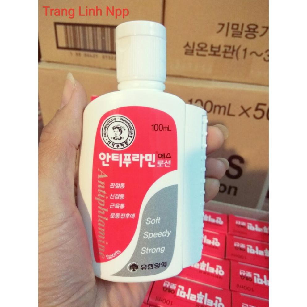 [CHÍNH HÃNG] Dầu Nóng Hàn Quốc Antiphlamine - Hộp 100ml