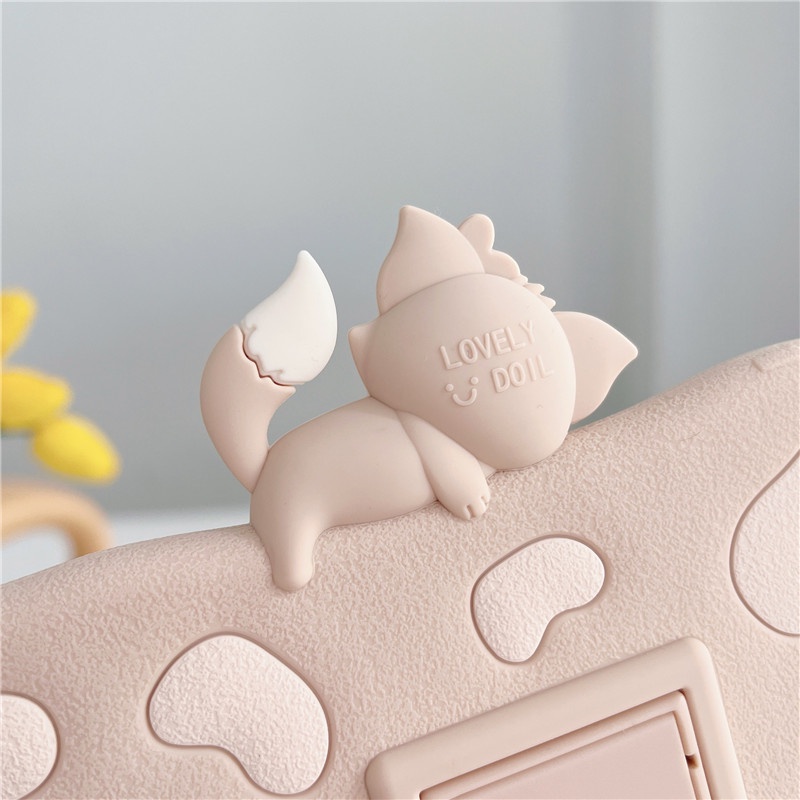 Ốp Máy Tính Bảng Silicon Hình Vịt Donald Có Dây Đeo Và Giá Đỡ Cho Samsung Galaxy Tab A 8.0 2019 SM-T290 T295 T297 2019 2021