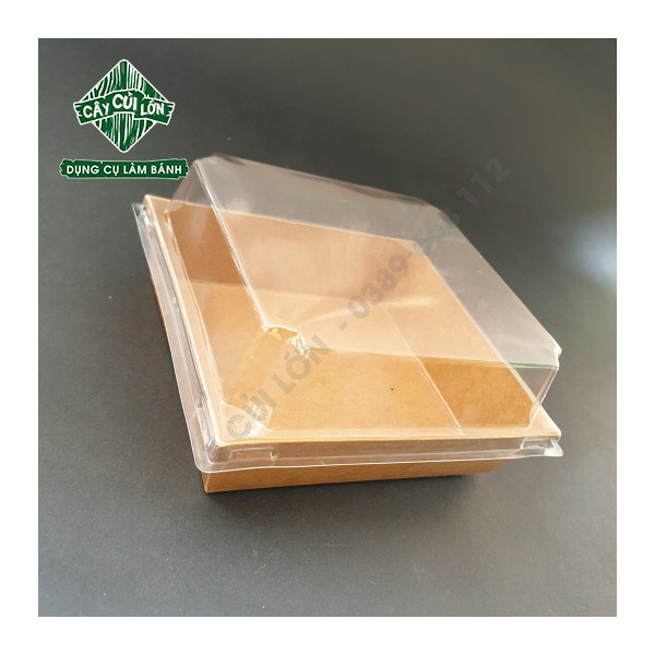 SET 10 HỘP VUÔNG NẮP PET