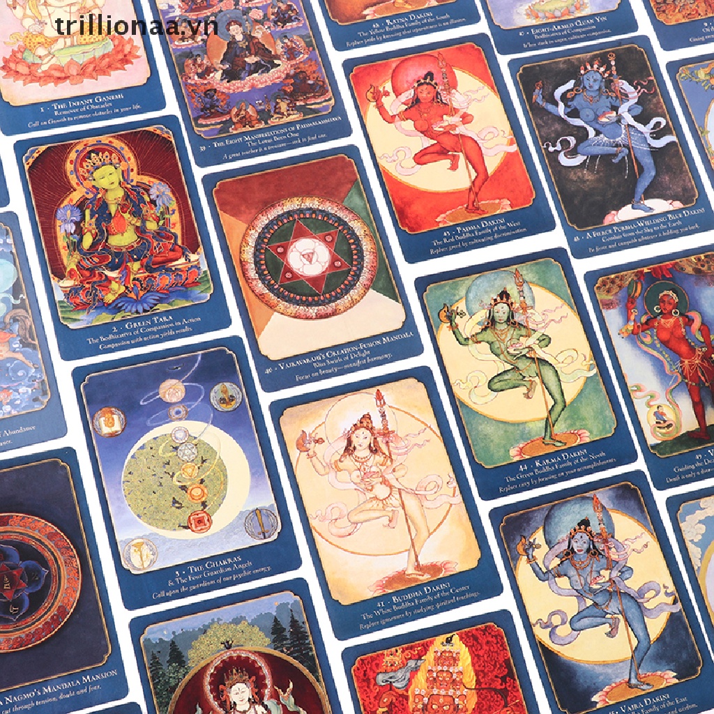 Bộ Bài Tarot Trillionaa Buddha wisdom Shakti power