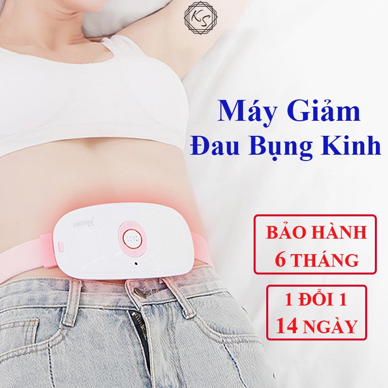 Đai chườm nóng giảm đau bụng kinh chườm bụng kinh kết hợp massage bụng