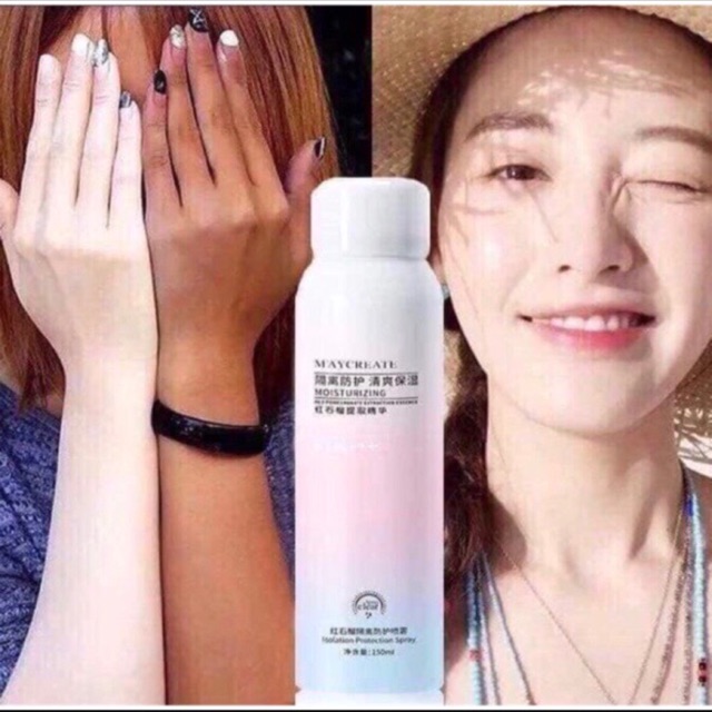 Xịt makeup nâng tone da