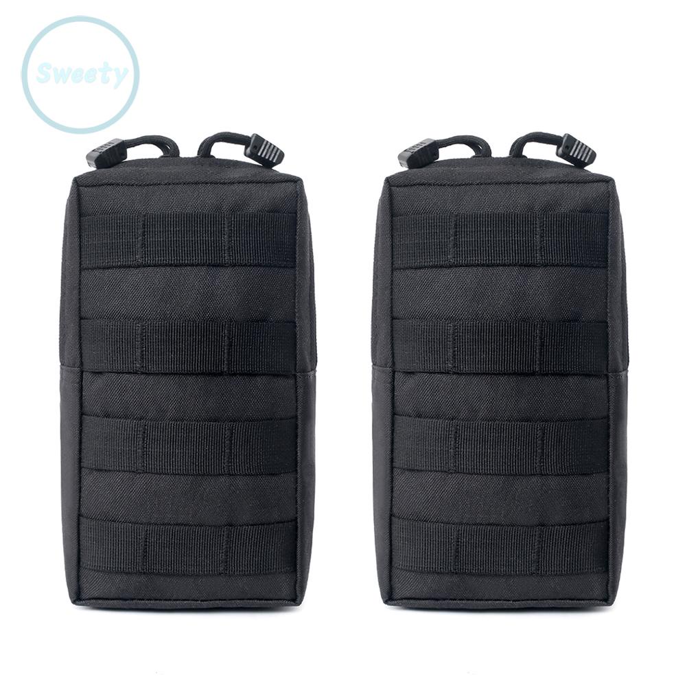 SWTDRM- ~Outdoor Molle Waist Package Phone Bag 1000D Hanging Tool Belt Pouch For Camping-