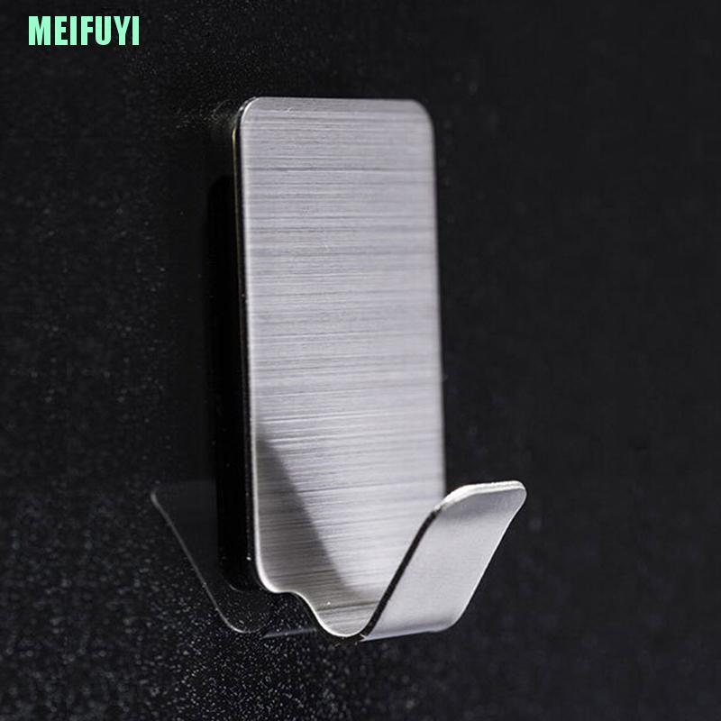 Set 6 Móc Treo Inox Dán Tường Meifuyi