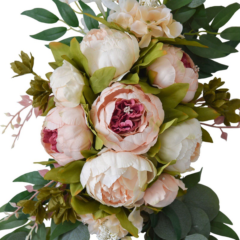 Set 2 Thẻ Gắn Hoa Hồng Giả Trang Trí Đám Cưới