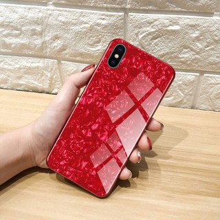 Ốp điện thoại mặt kính cường lực sang trọng cho iPhone X