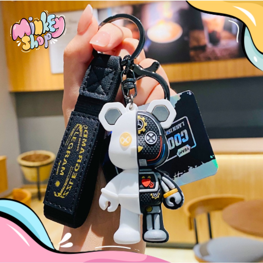 Móc Khóa Đẹp Cao Cấp Hình Kaws Cute phụ kiện Túi Xách dễ thương -Minkey